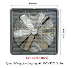 Quạt Thông gió KVF-3076 (380V)