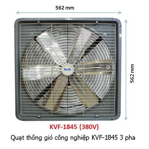 quạt thông gió công nghiệp KVF 1845