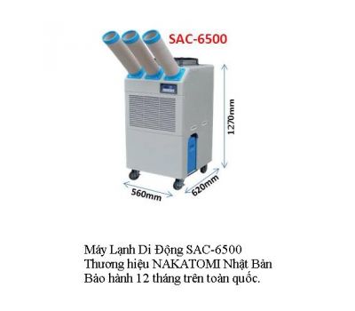 Máy lạnh di động SAC 6500