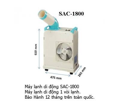 Máy Lạnh Di Động SAC 1800