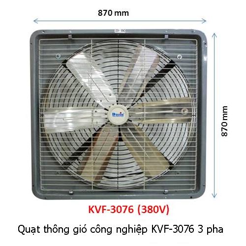 quạt thông gió công nghiệp KVF-3076